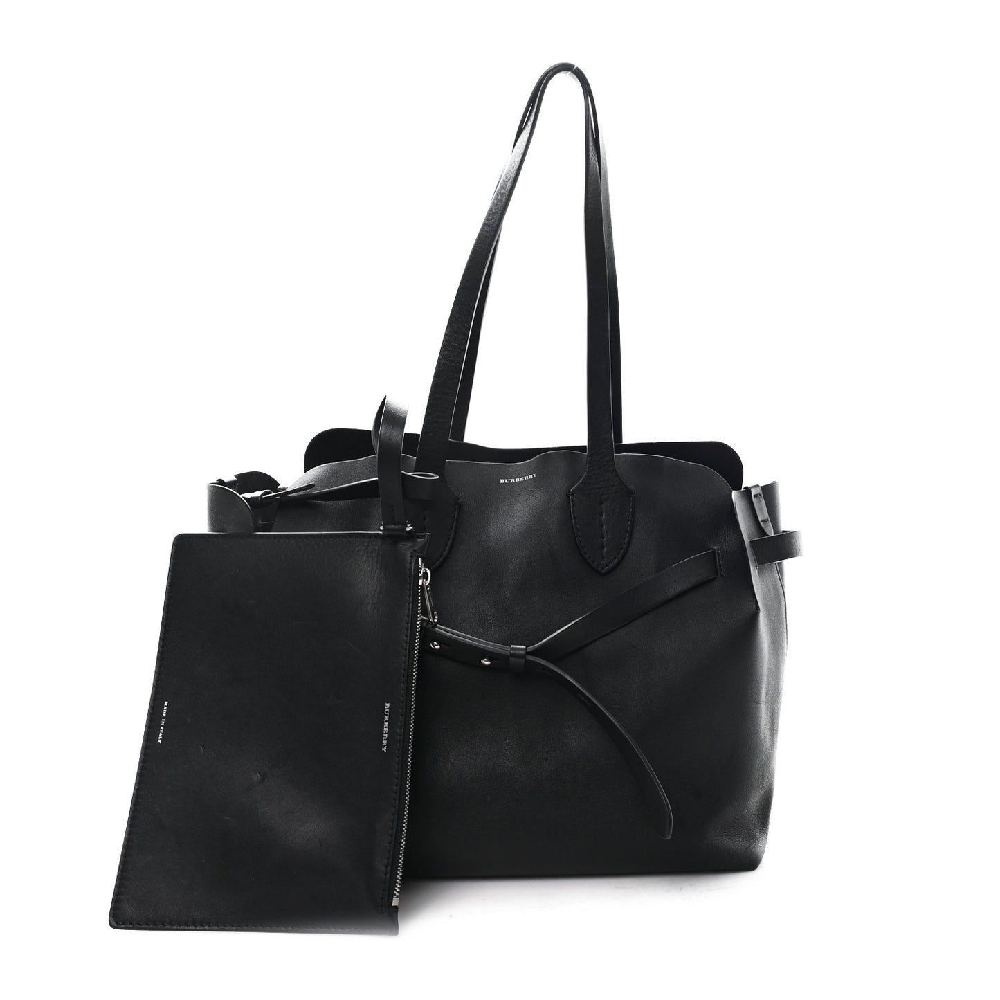 Soft Grain Calfskin Medium Belt Bag Black