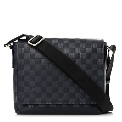 Louis Vuitton Damier Infini District PM Astral Silver 1 of 14