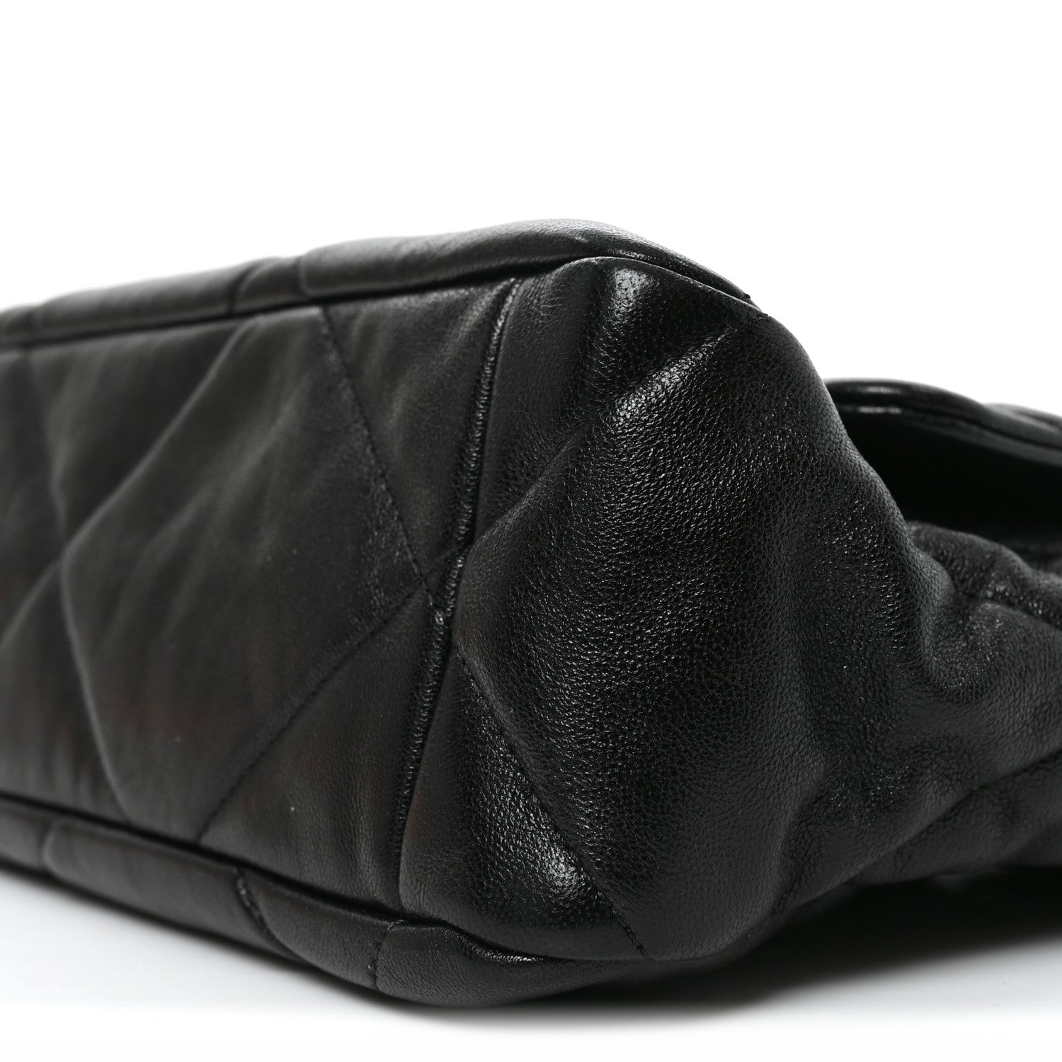 Chanel Lambskin Quilted Large Chanel 19 Flap Black 10 of 10