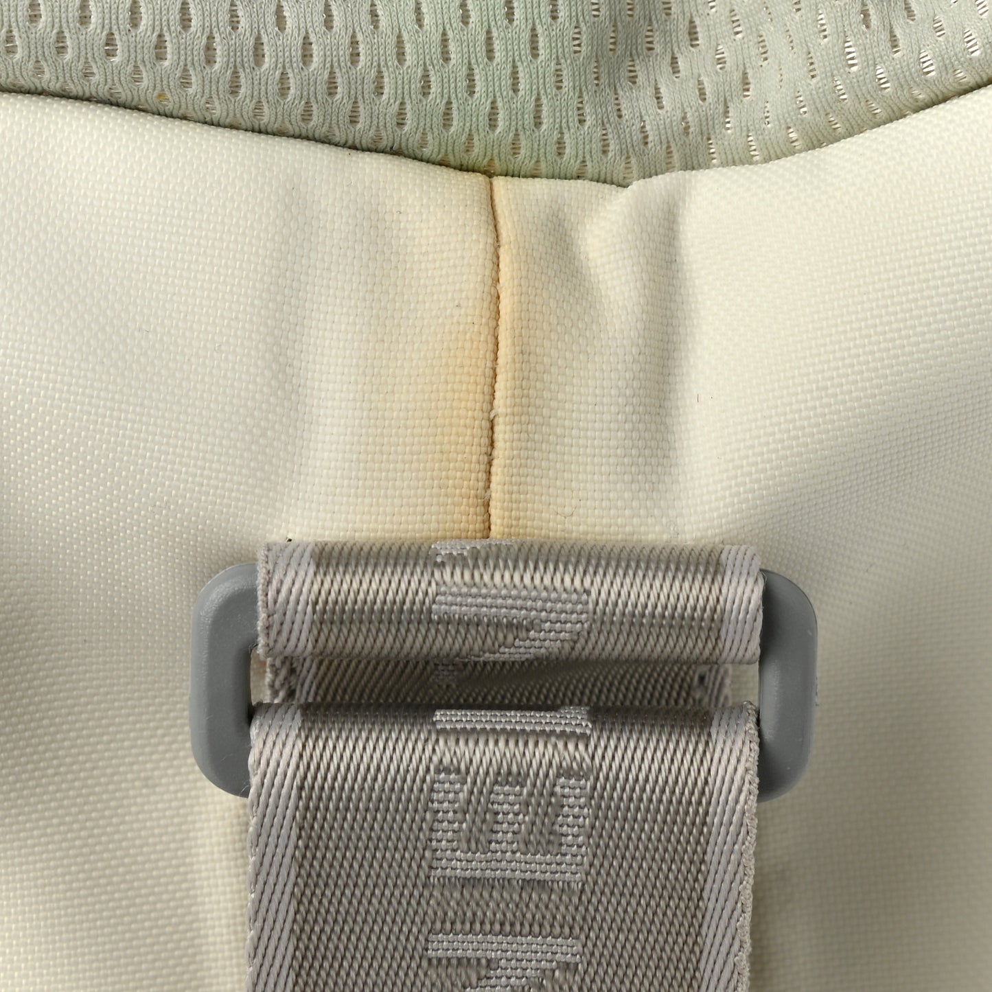 Nylon Mesh Camellia Duffle White Multicolor