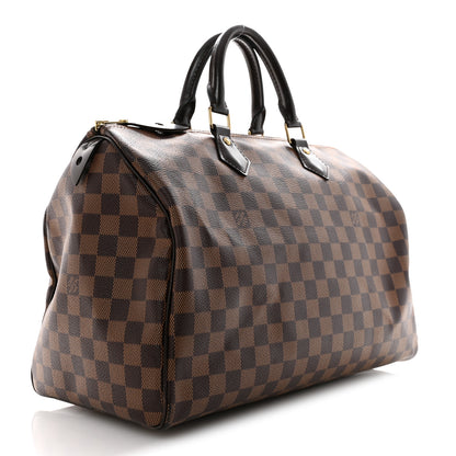 Louis Vuitton Damier Ebene Speedy 35 3 of 10