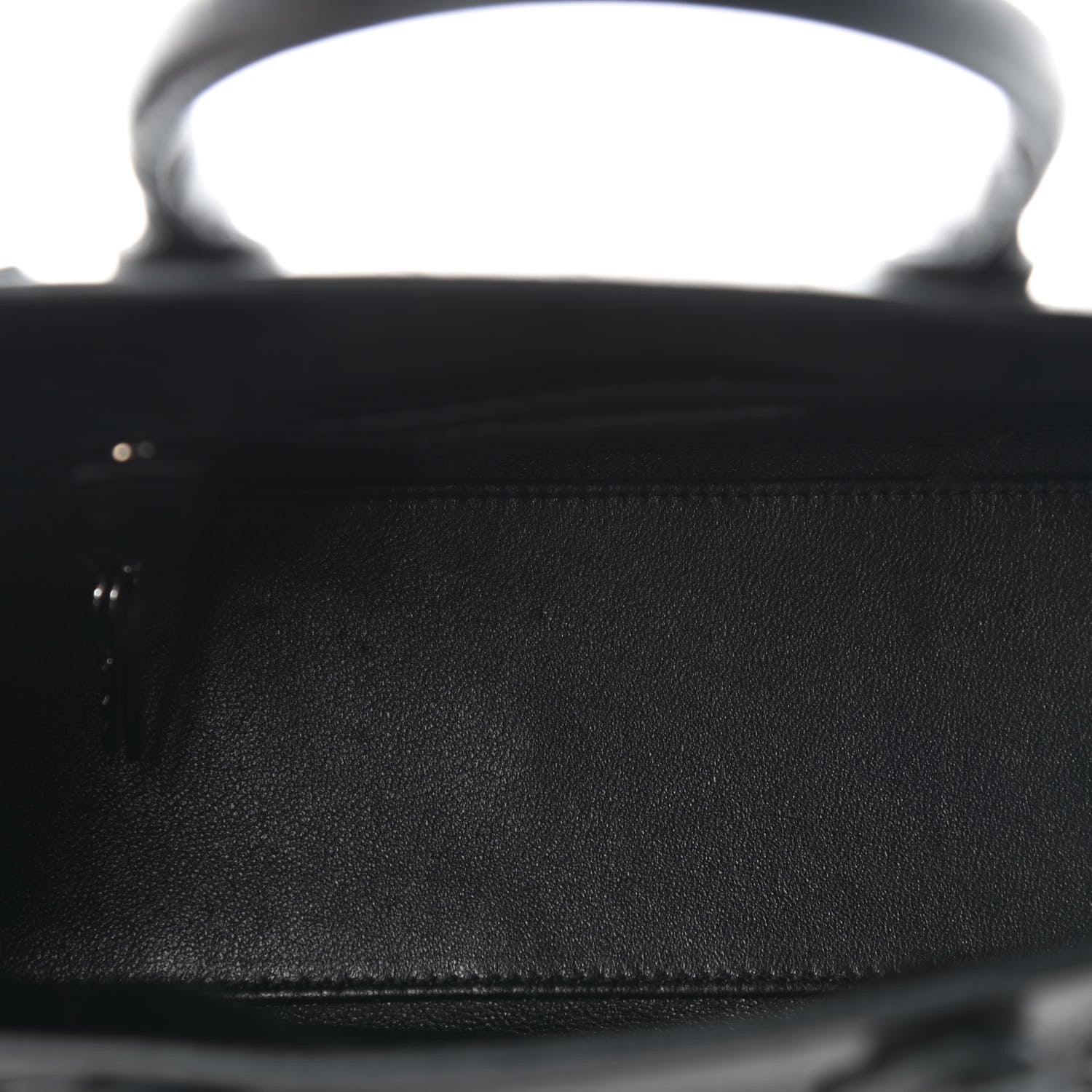 Saint Laurent Calfskin Crocodile Embossed Nano Sac De Jour Black 4 of 5