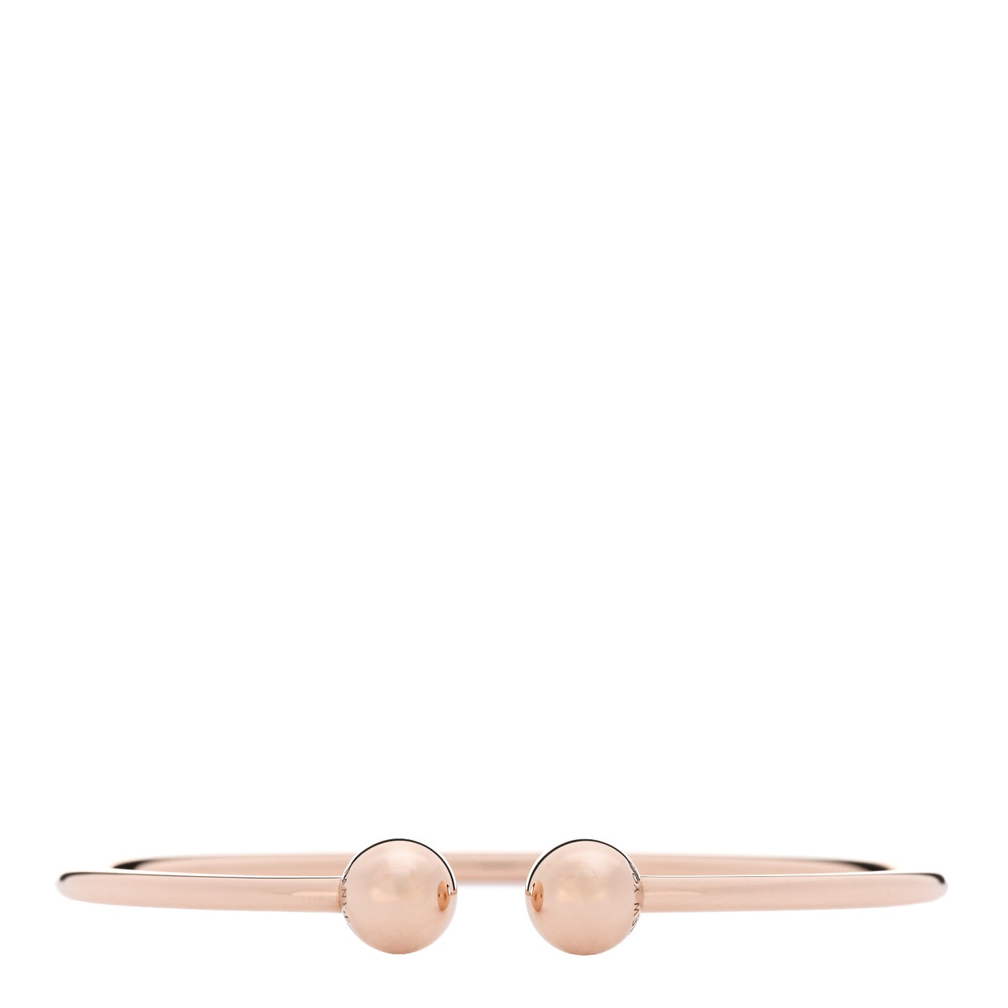 18K Rose Gold 8mm HardWear Ball Wire Bracelet