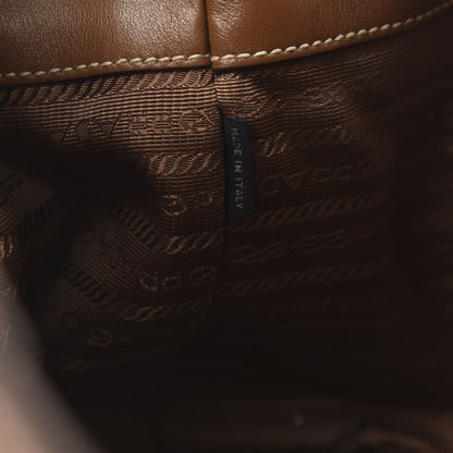 Prada Soft Calfskin Tote Cannella 7 of 15