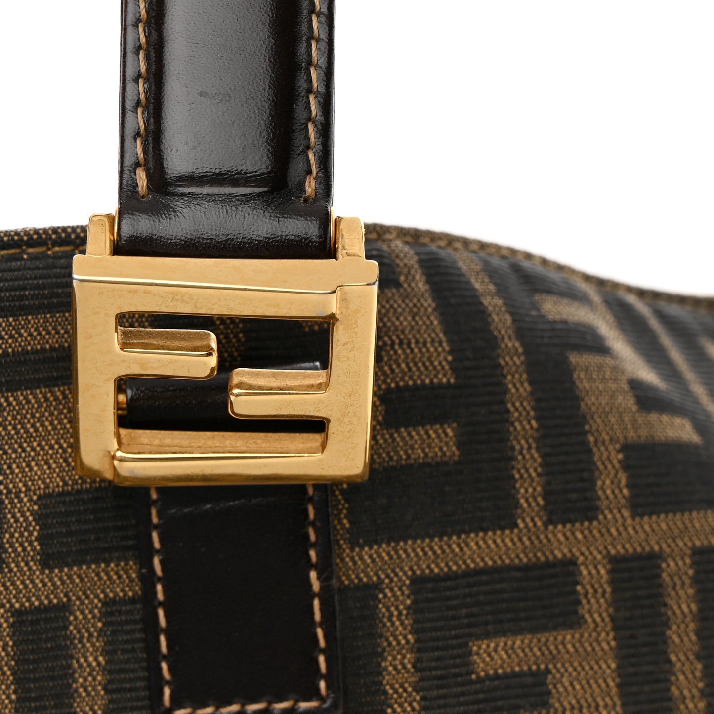 Zucca Top Handle Tote Tobacco
