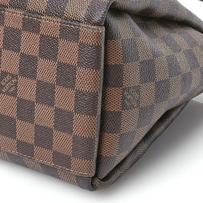Louis Vuitton Damier Ebene Odeon Tote MM Black 9 of 9