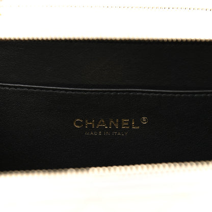 Chanel Caviar Quilted Small Pick Me Up Vanity Case White 7 of 10
