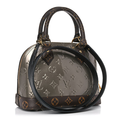 Louis Vuitton Vernis Epi Monogram Alma BB Champagne Metallise 3 of 15