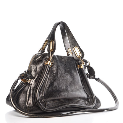 Chloe Metallic Calfskin Medium Paraty Bronze 4 of 16
