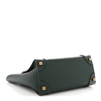 Celine Drummed Calfskin Micro Luggage Amazone 4 of 11