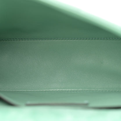 Valentino Garavani Crystal Suede Small Roman Stud Shoulder Bag Green 5 of 10