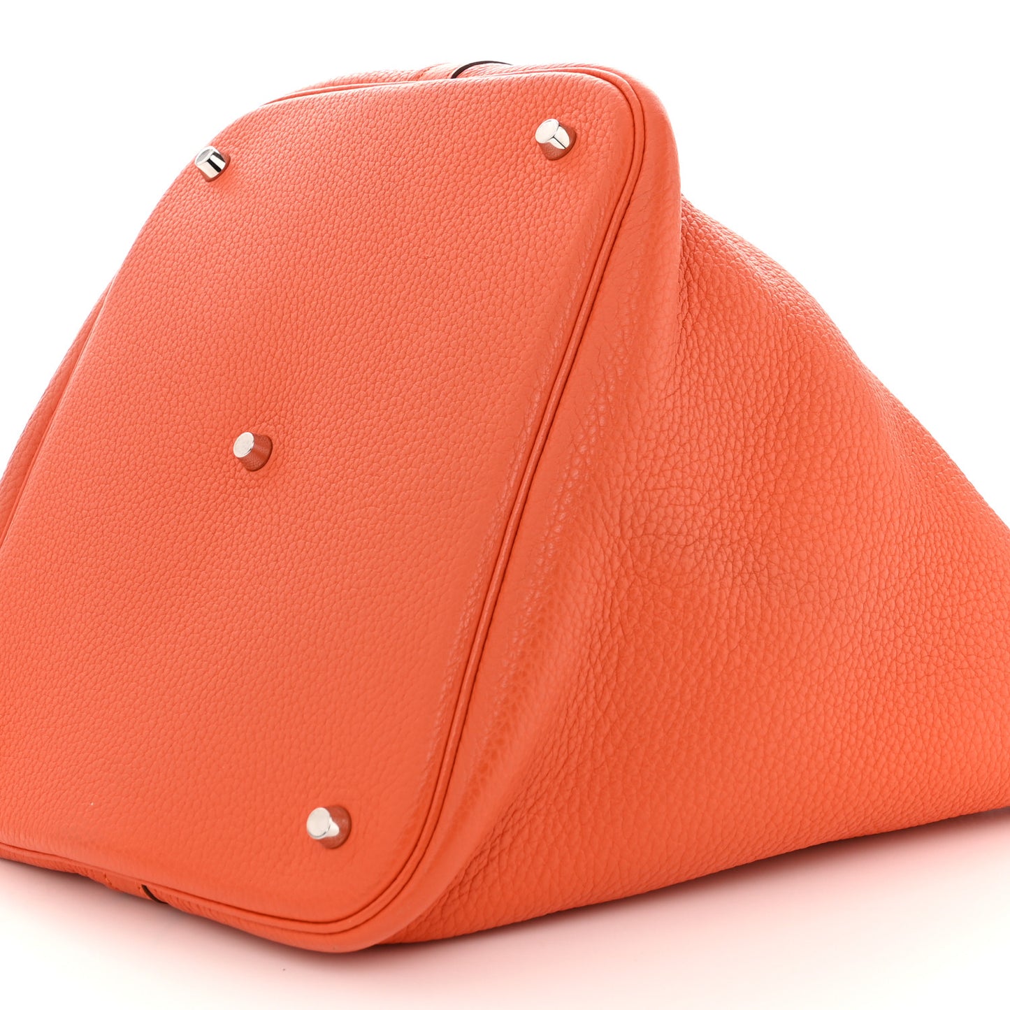 Taurillon Clemence Picotin Lock 26 GM Orange