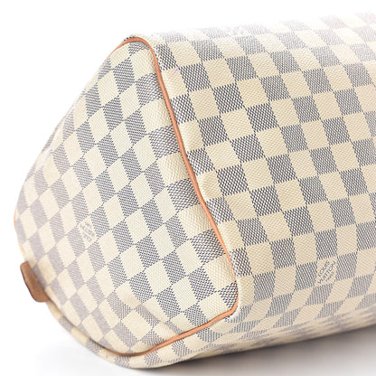 Louis Vuitton Damier Azur Speedy 30 9 of 12