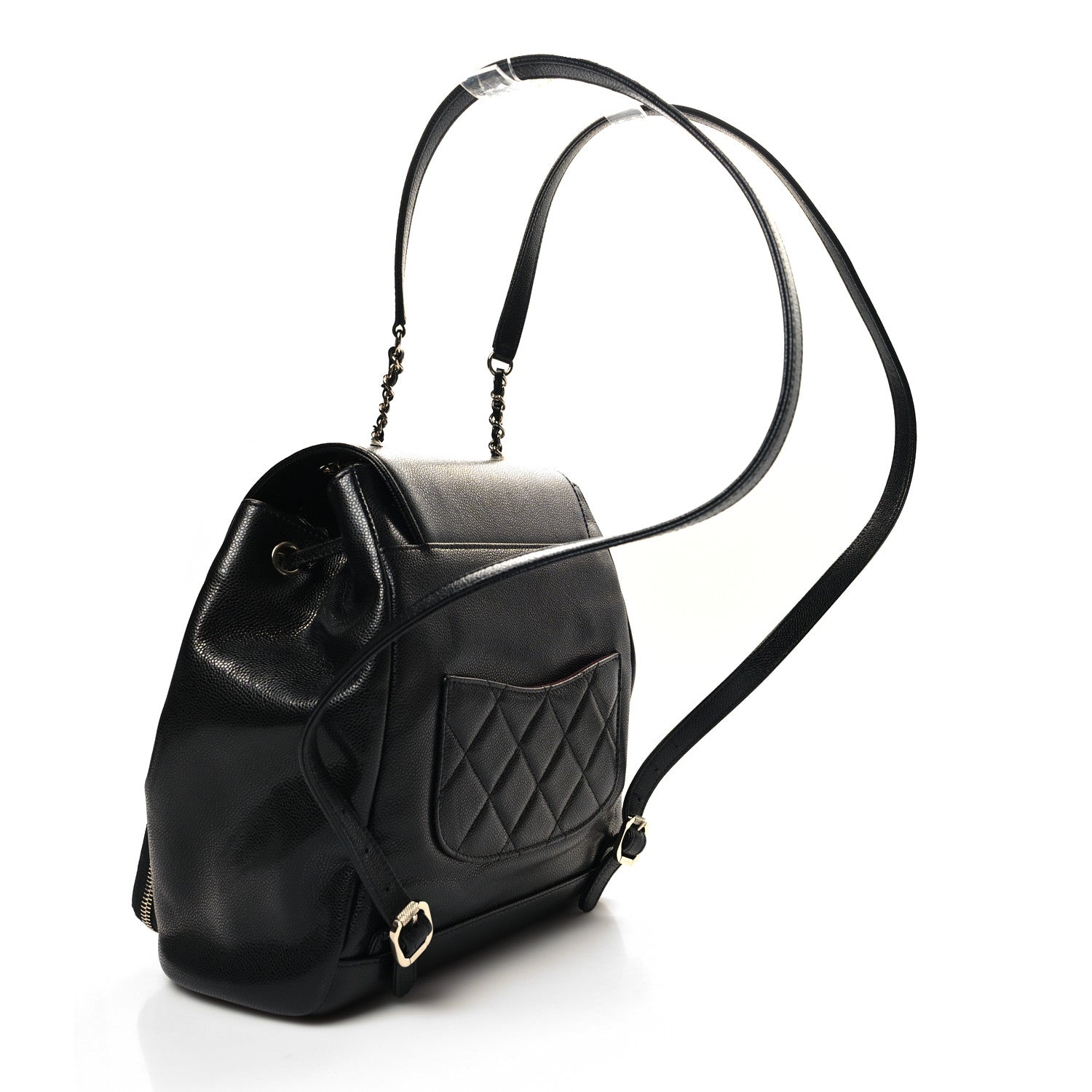 Chanel Caviar Quilted Business Affinity Backpack Black 3 of 10