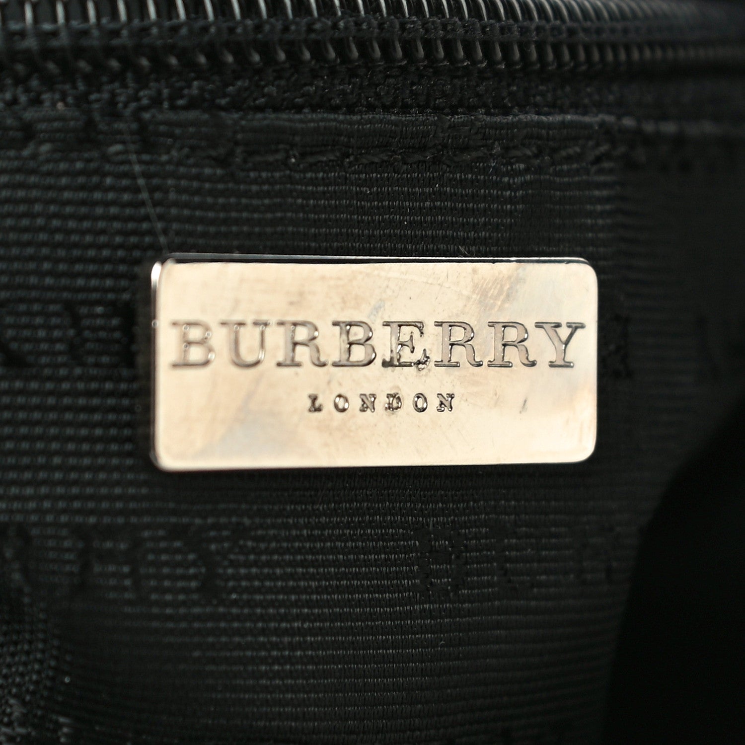 Burberry House Check Medium Tote Black 6 of 10