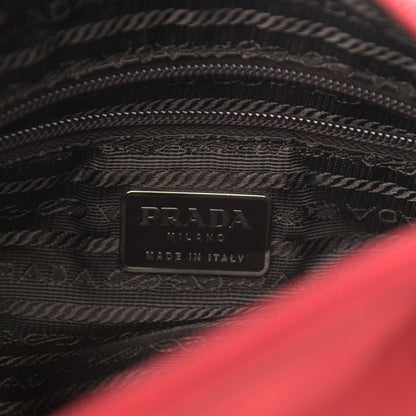 Prada Nylon Vela Small Hunting Bag Fuoco 6 of 12