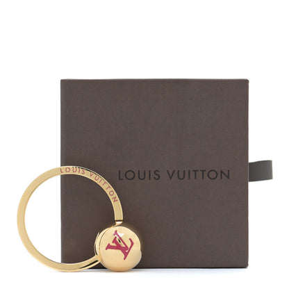 Louis Vuitton Sphere Key Ring Gold 6 of 6