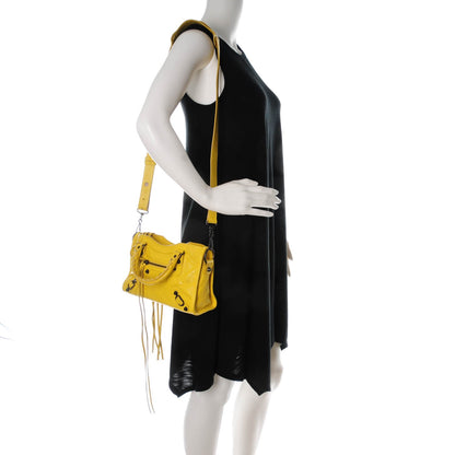 Balenciaga Agneau Classic Hardware Mini City Curry 2 of 7