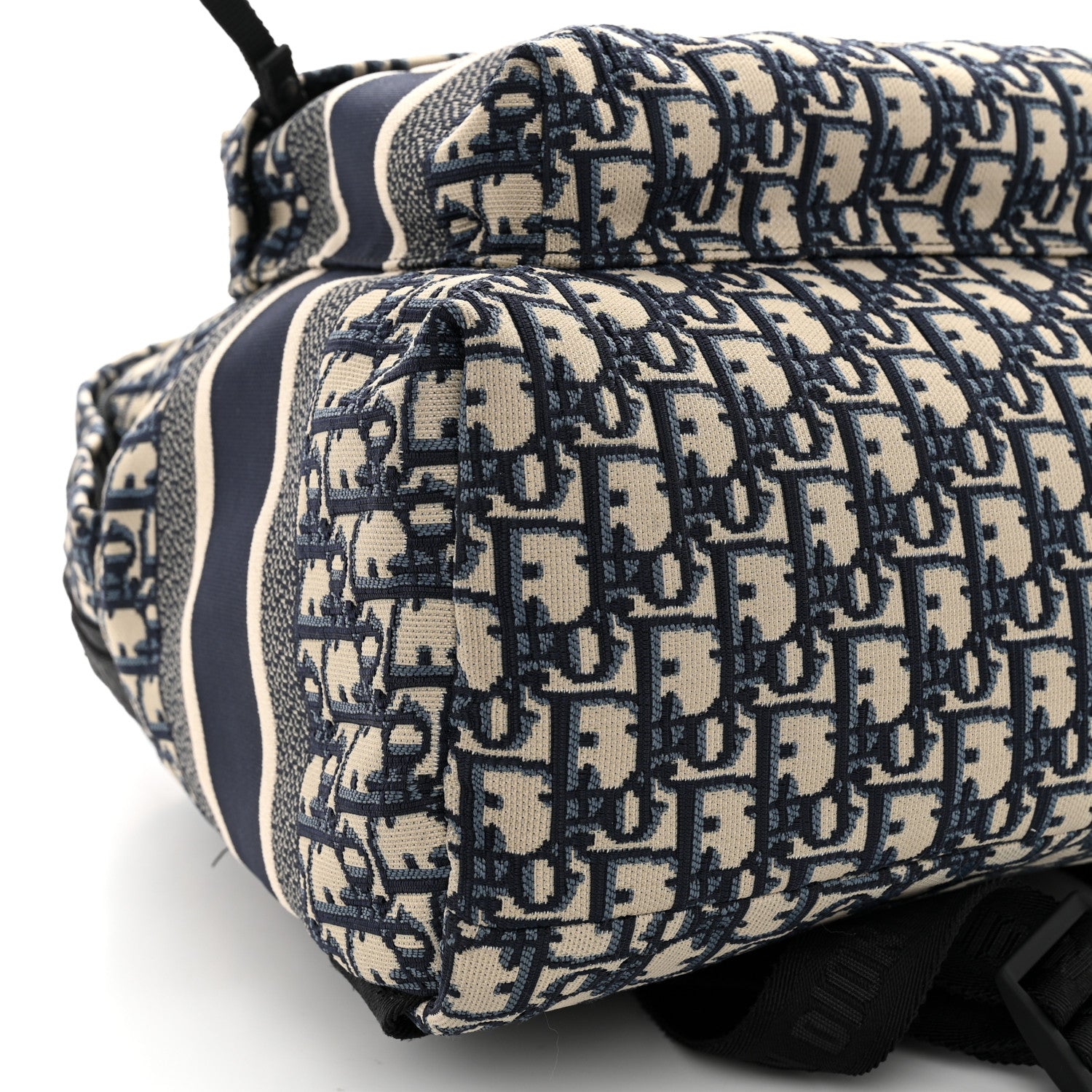Christian Dior Oblique Diortravel Backpack Blue 9 of 12