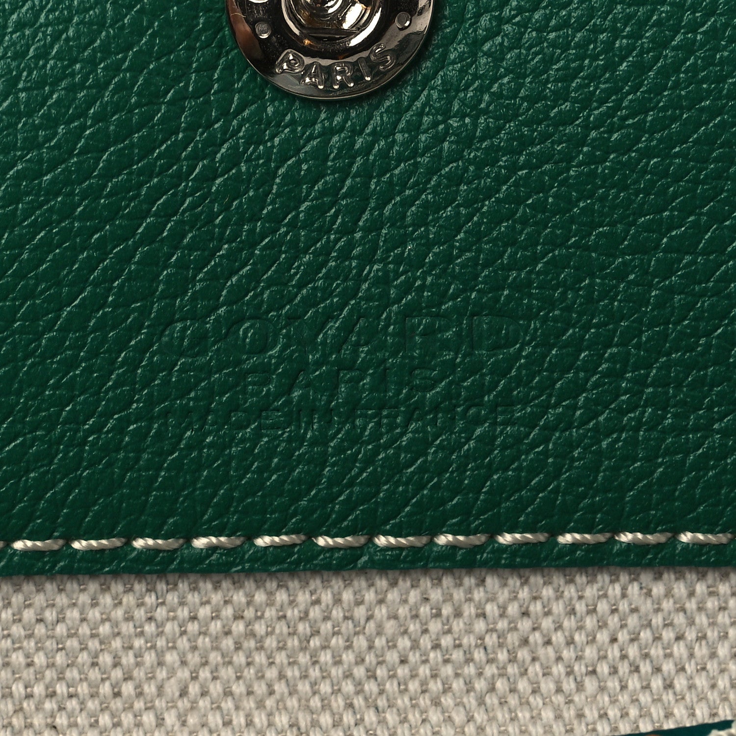 Goyard Goyardine Saint Louis GM Green 7 of 9