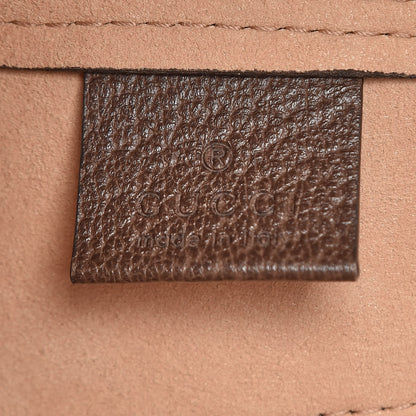 Gucci GG Supreme Monogram Web Ophidia Tote Brown 9 of 10