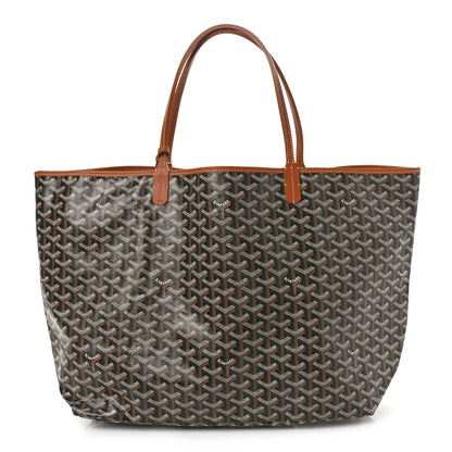 Goyard Goyardine Saint Louis GM Black Gold 1 of 9