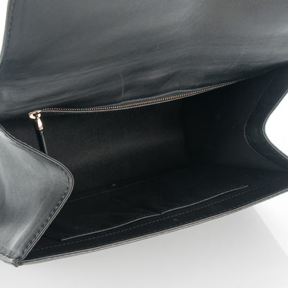 Valentino Garavani Vitello Medium Glam Lock Rockstud Flap Black 5 of 6
