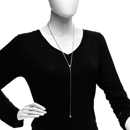 John Hardy Sterling Silver Classic Chain Hammered Y Necklace 2 of 4