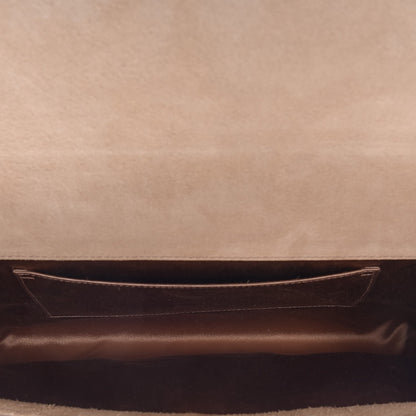 Saint Laurent Patent Calfskin Monogram Large Belle De Jour Clutch Chair 5 of 8