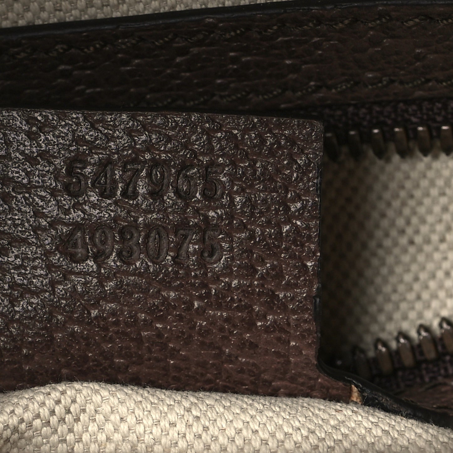 GG Supreme Monogram Calfskin Web Small Ophidia Day BackpacK Beige Ebony New Acero