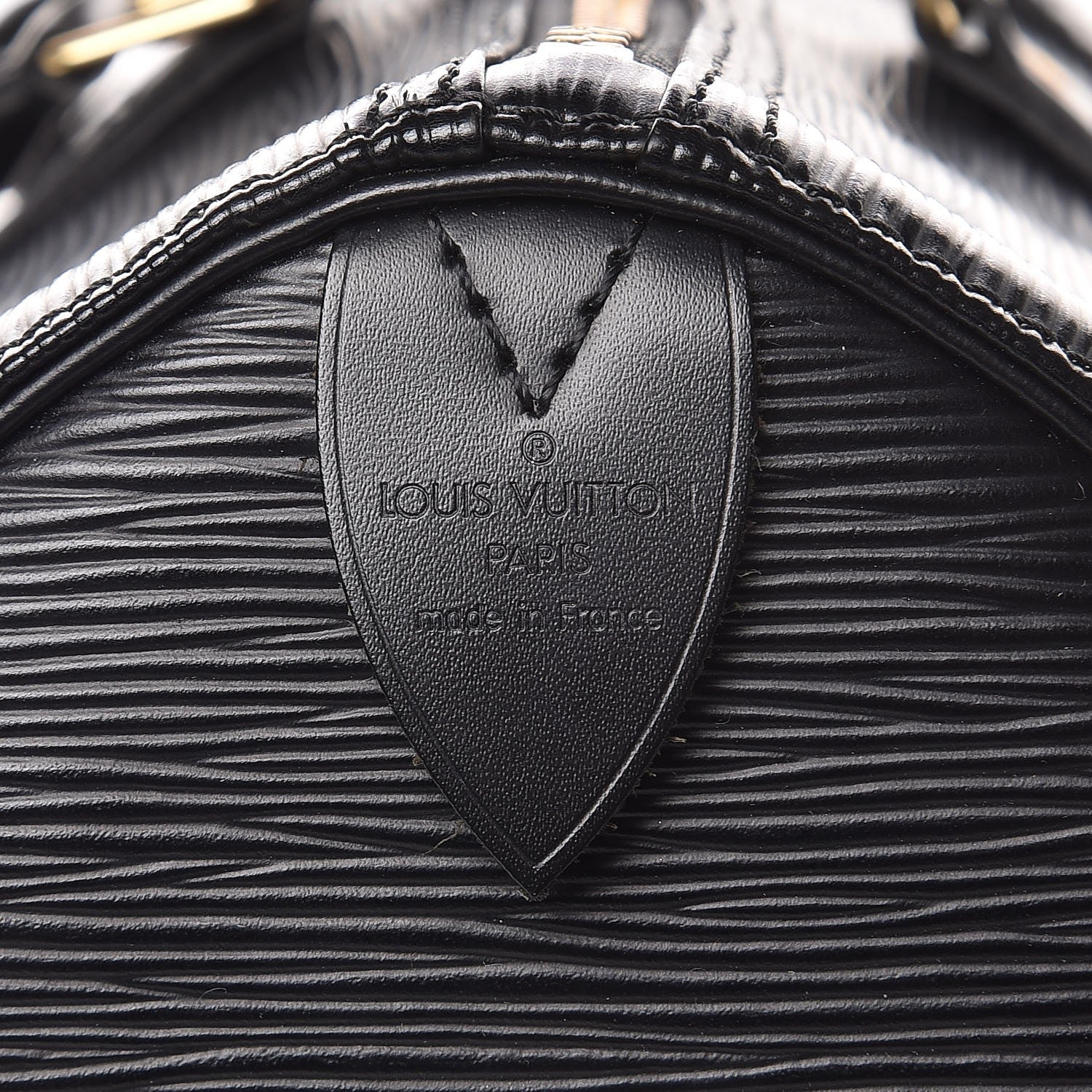 Louis Vuitton Epi Speedy 35 Black 7 of 8