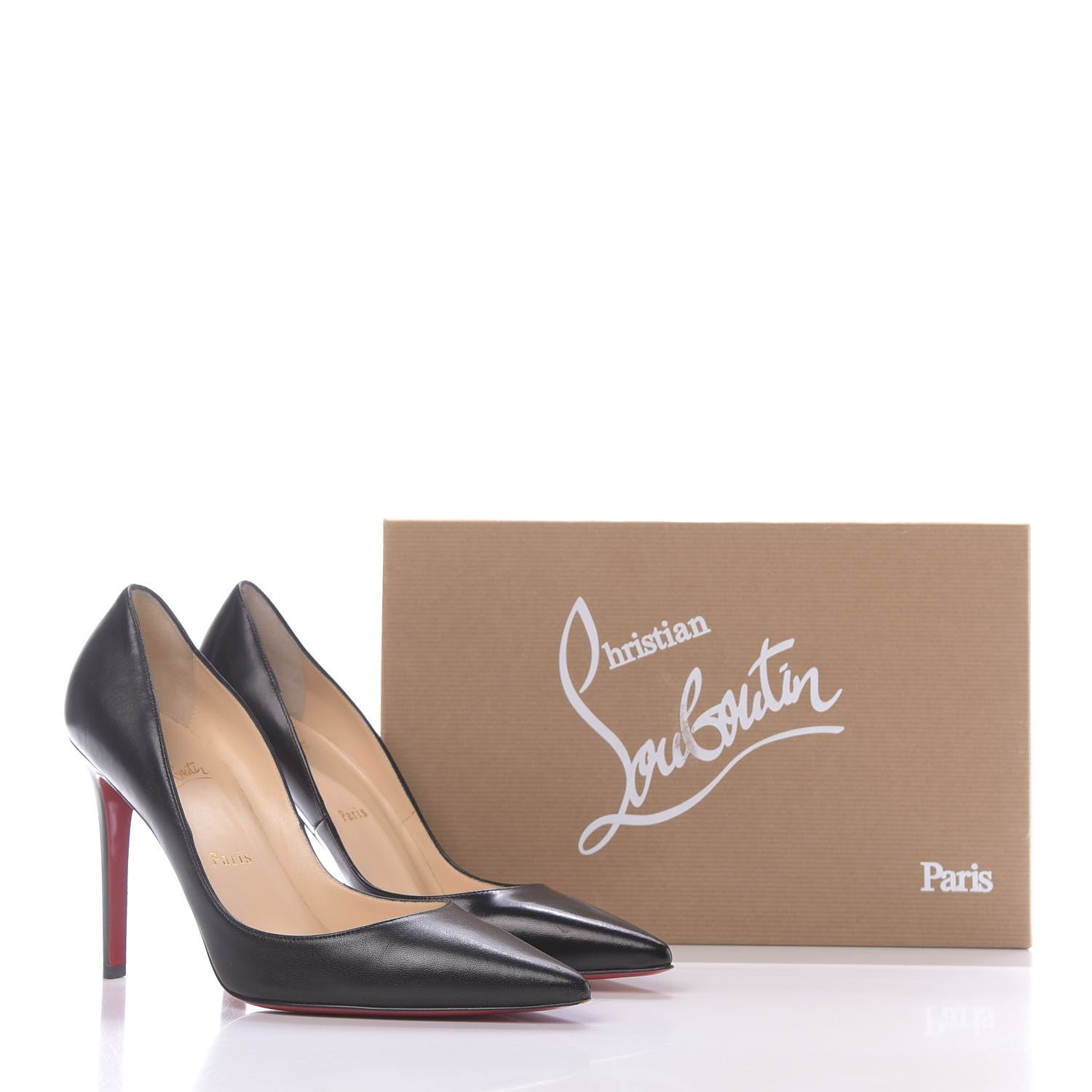 Christian Louboutin Nappa New Decoltissimo 100 Pumps 38 Black 11 of 11