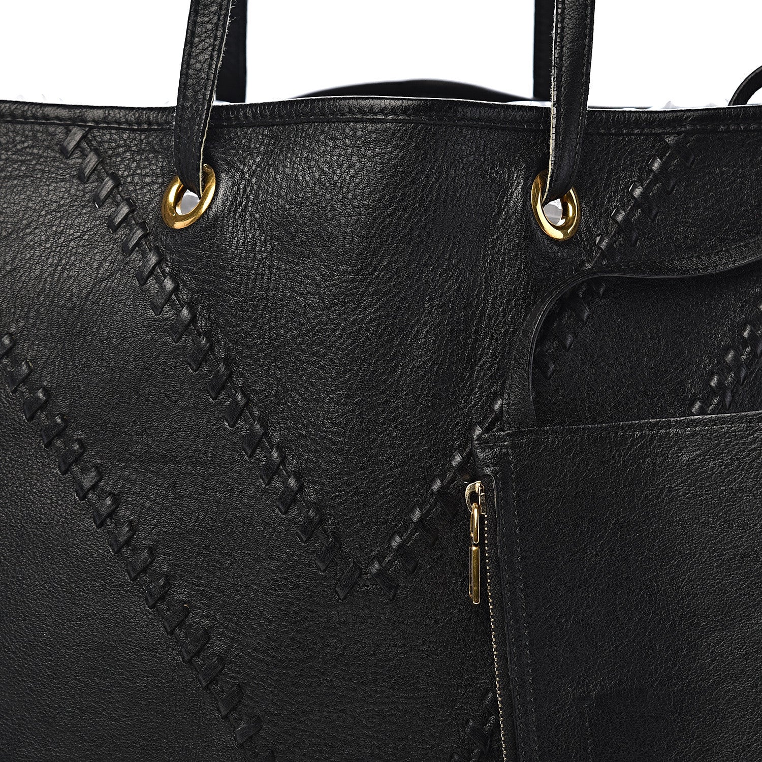 Saint Laurent Calfskin Large Neo Double Reversible Tote Black 15 of 15