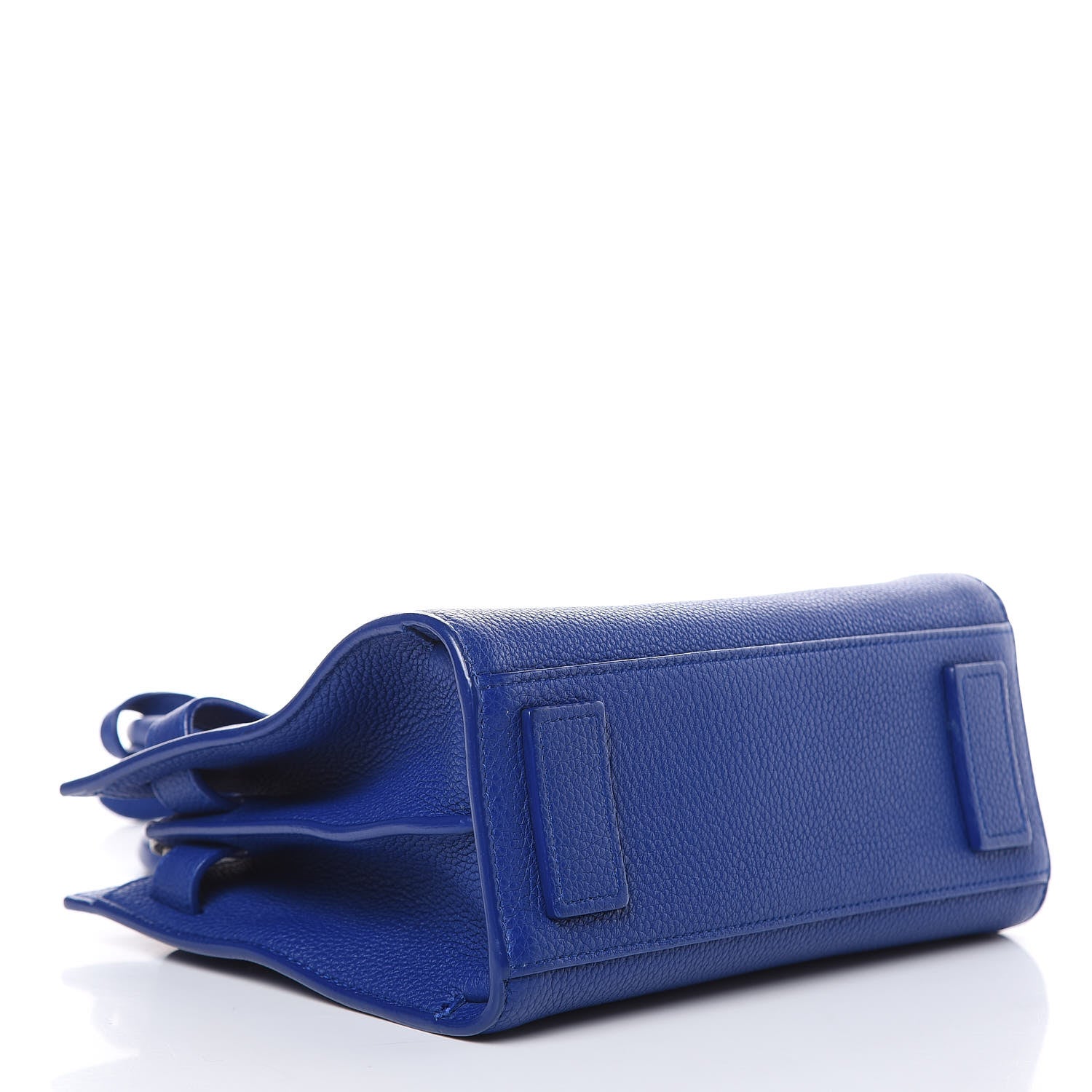 Saint Laurent Grained Calfskin Nano Supple Sac De Jour Flash Blue 4 of 12