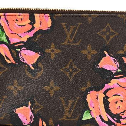 Louis Vuitton Monogram Roses Pochette Accessories 7 of 10