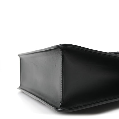 Gucci Calfskin Small Sylvie Shoulder Bag Black 10 of 10