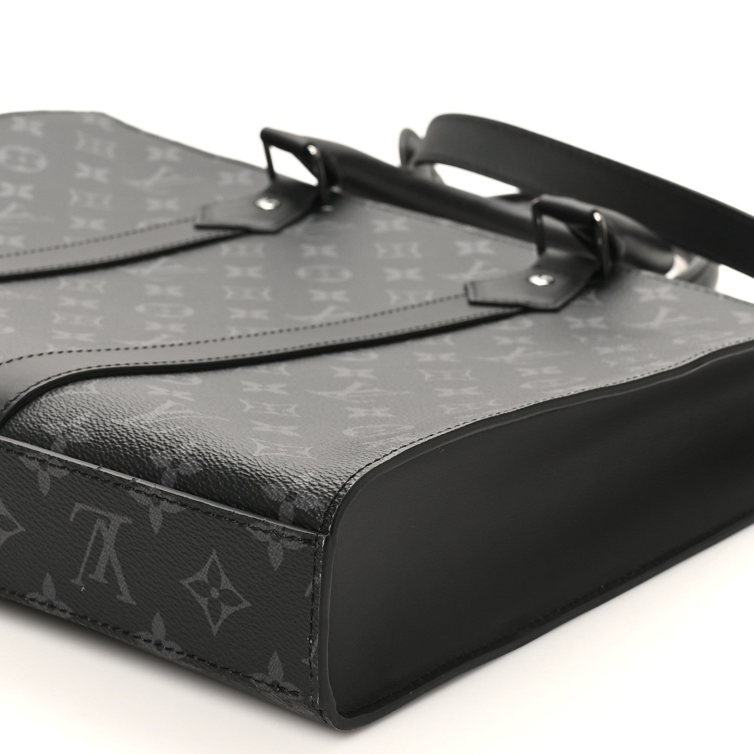 Louis Vuitton Monogram Eclipse Sac Plat Horizontal Zipper 1810747