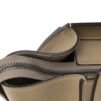 Celine Drummed Calfskin Mini Luggage Taupe 11 of 13