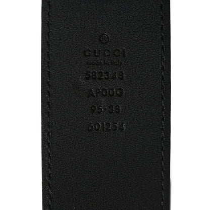 Gucci Moon Calfskin Scales Double G 40mm Belt 95 38 Black 4 of 4