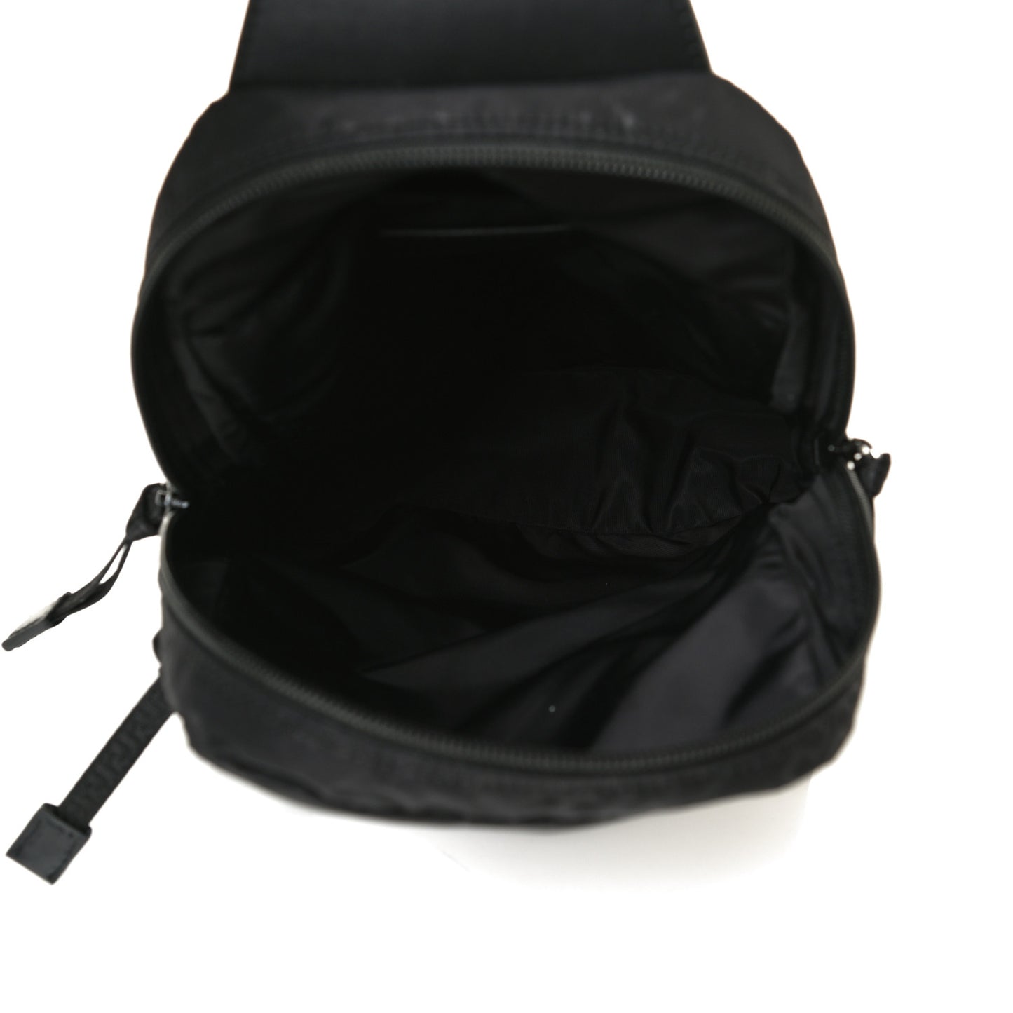 Nylon Sling Bag Black