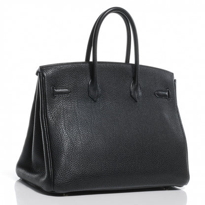 Hermes Togo Birkin 35 Black 3 of 9