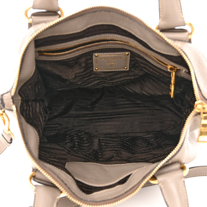 Prada Vitello Daino Shoulder Bag Argilla 5 of 16