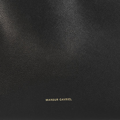 Mansur Gavriel Calfskin Small Candy Hobo Black 7 of 9