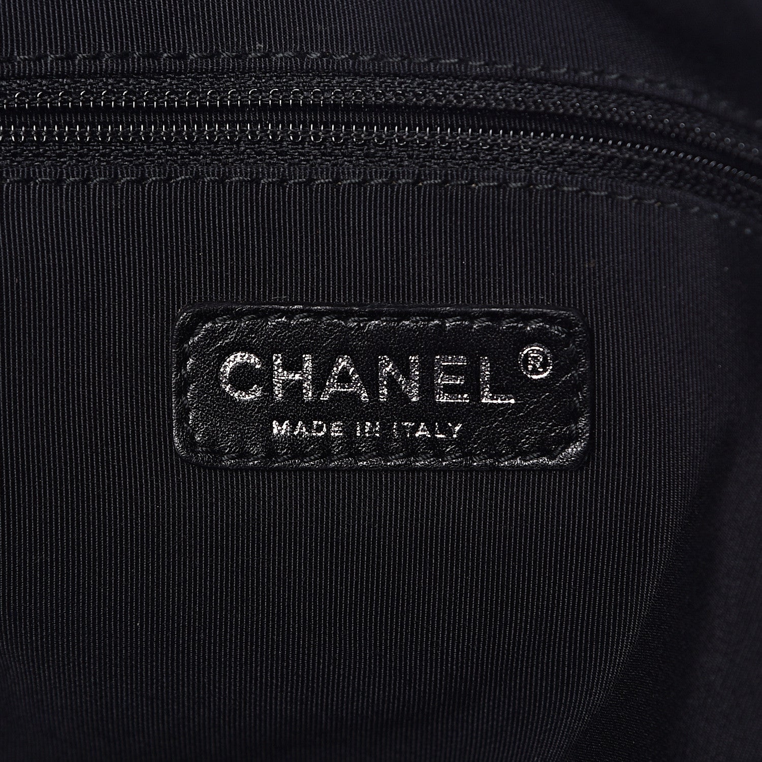 Chanel Lacquered Canvas Medium Unlimited Tote Argent Fonce 6 of 12