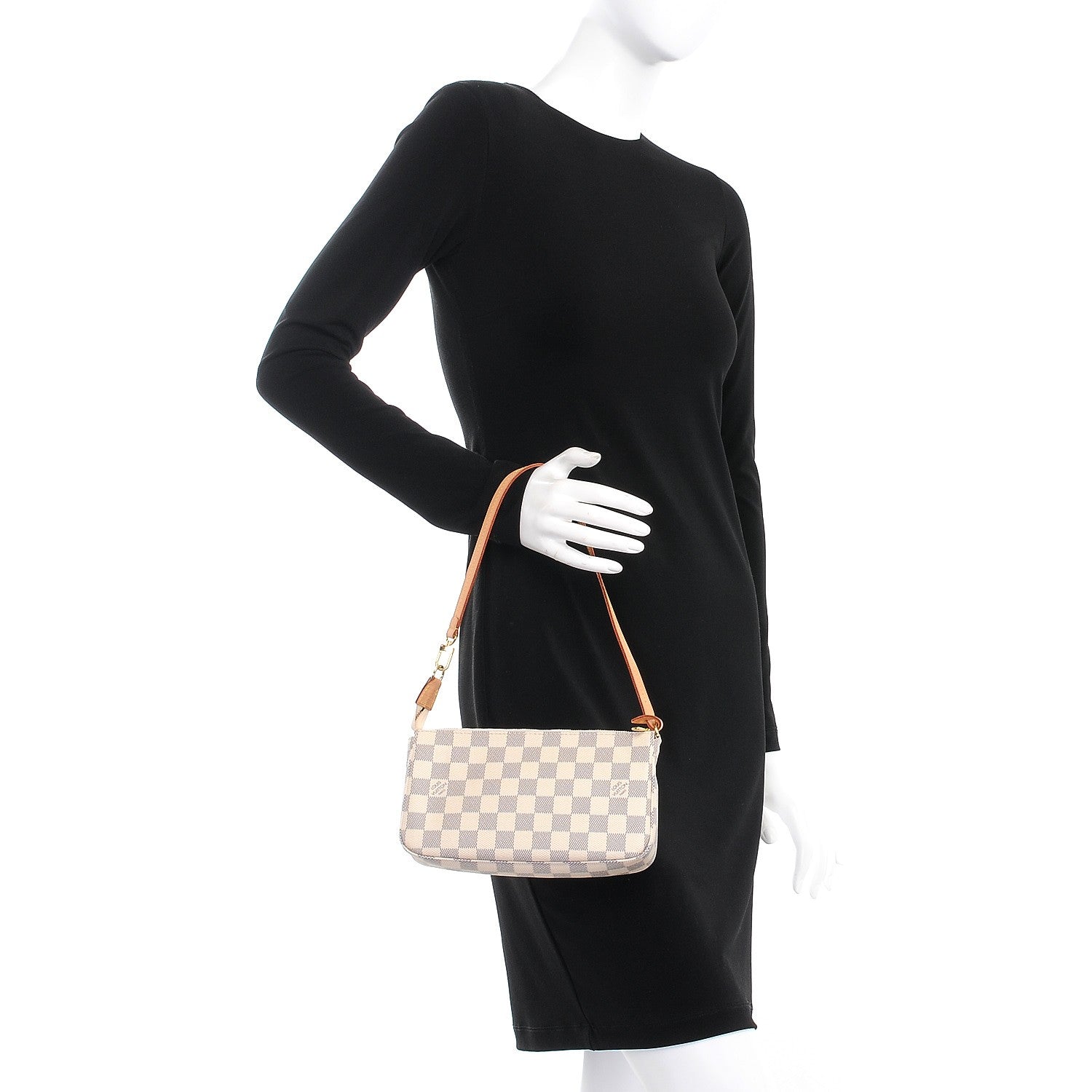 Louis Vuitton Damier Azur Pochette Accessories NM 2 of 7