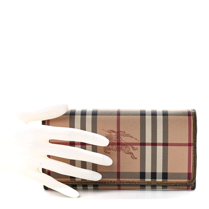 Burberry Haymarket Check Penrose Continental Wallet 2 of 12