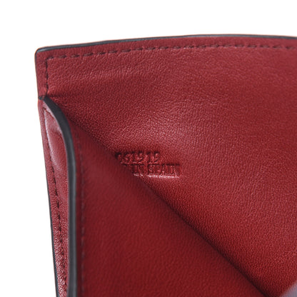 Loewe Grained Calfskin Compact Zip Wallet Light Caramel Pecan 8 of 9