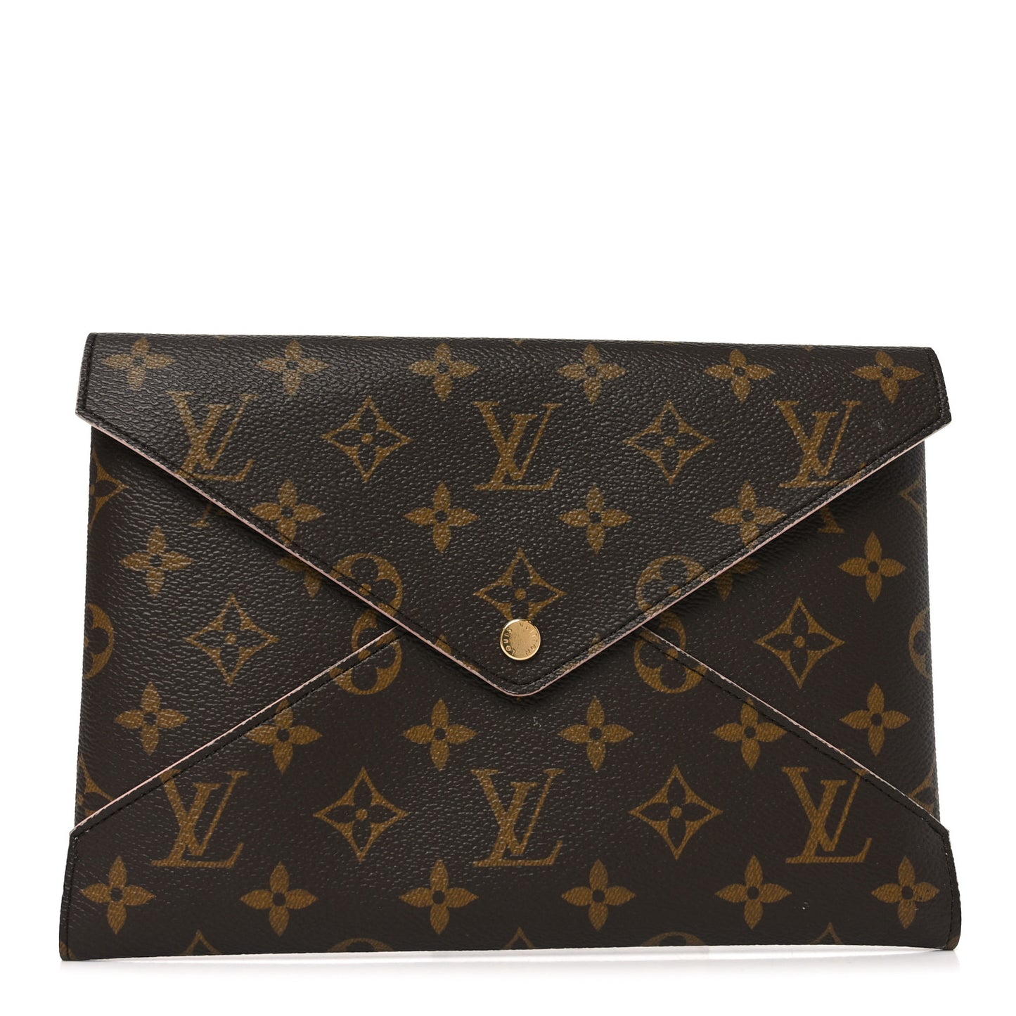 Monogram Large Kirigami Pochette Insert Rose Ballerine