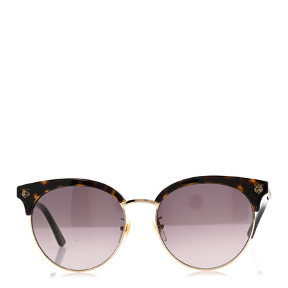 Gucci Metal Tiger GG0222SK Sunglasses Tortoise 2 of 8