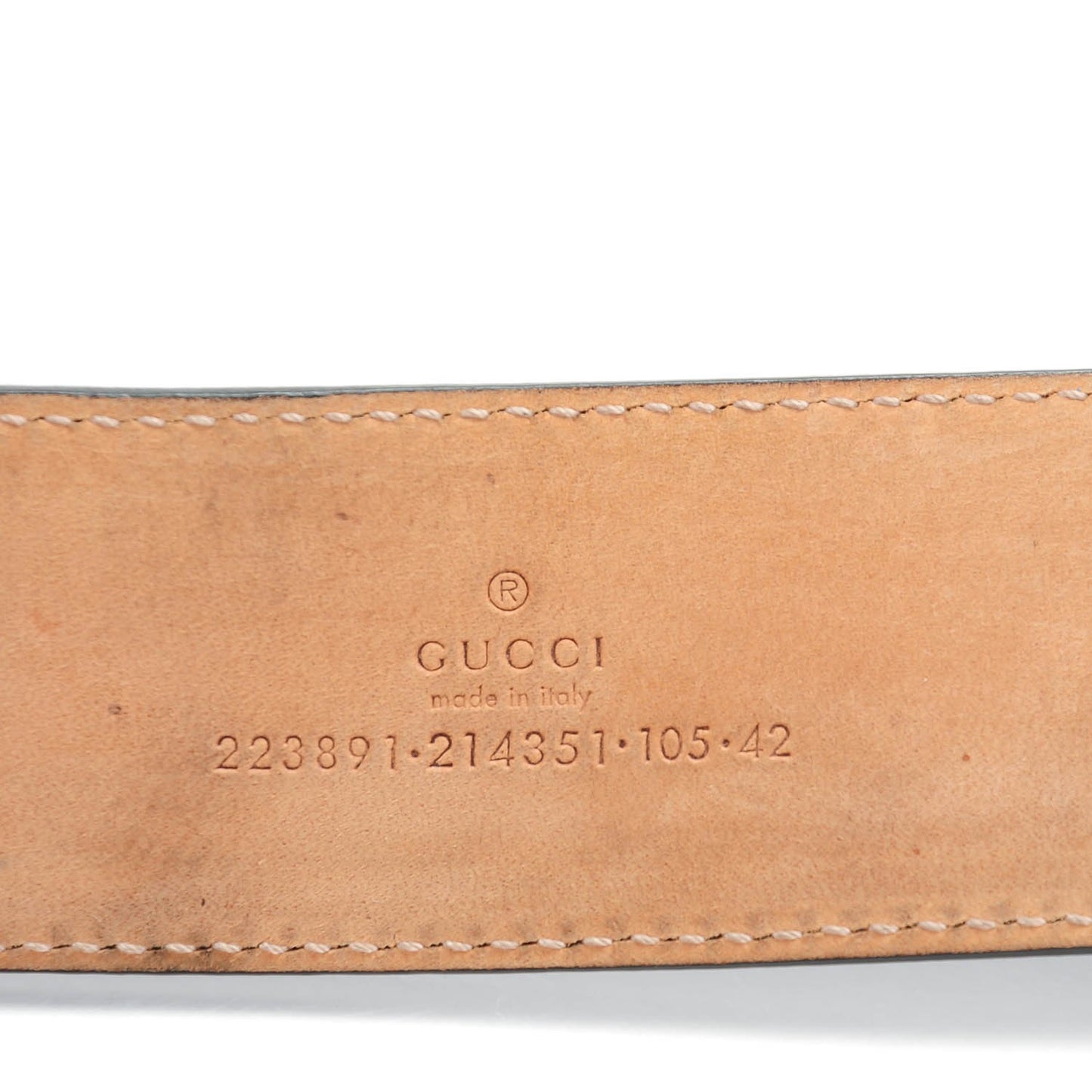 Imprime Monogram Interlocking G Belt 105 42 Black